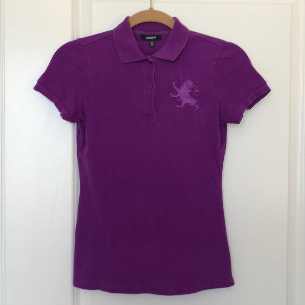 Express Polo in purple - VGUC